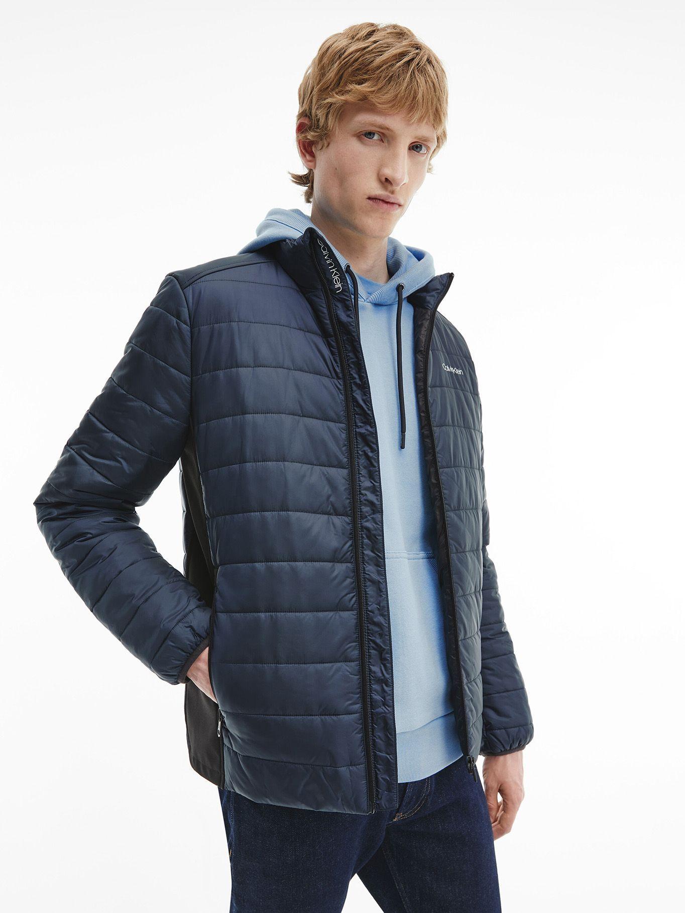 Parka Essential Side Azul Calvin Klein-0
