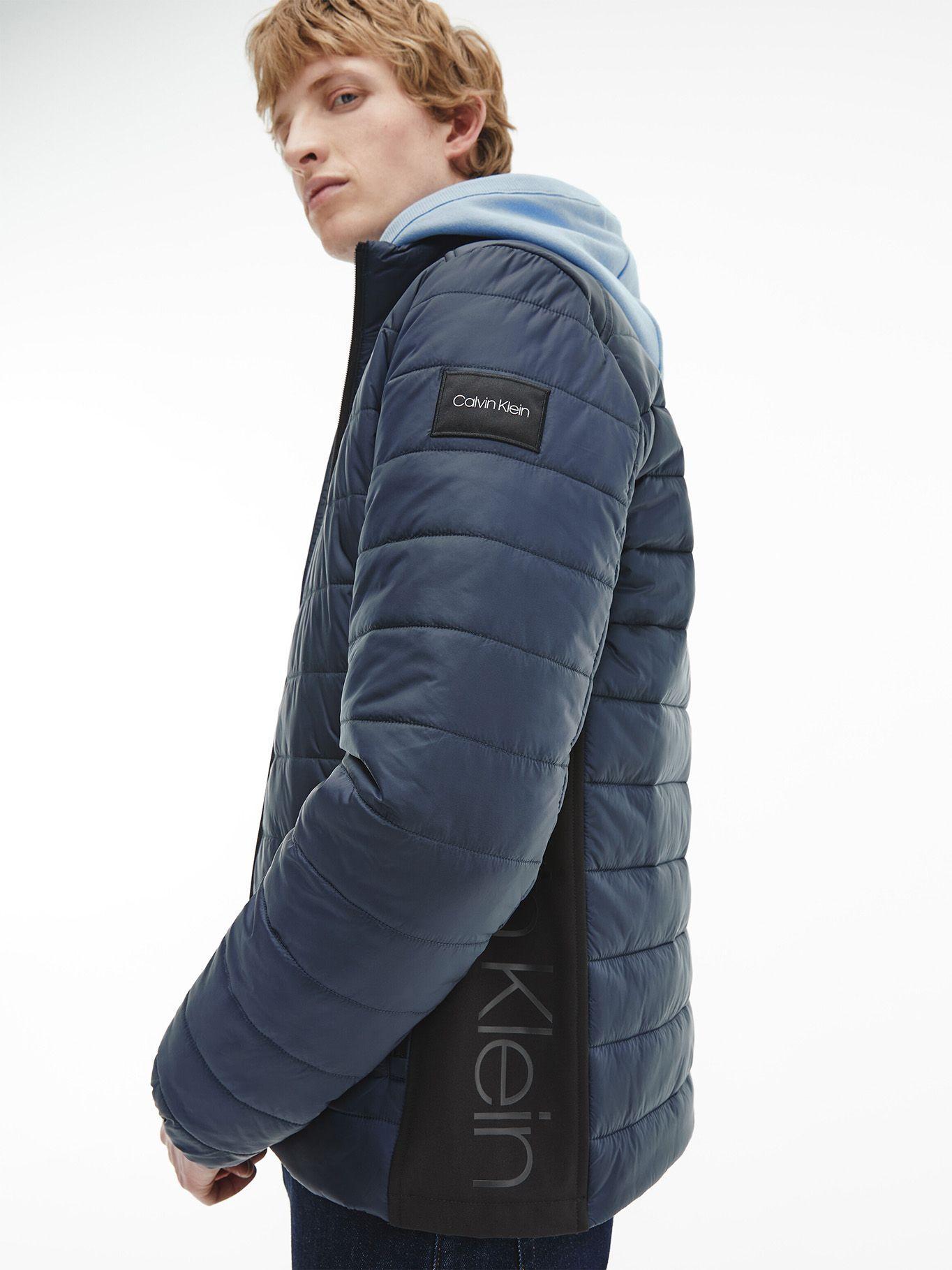 Parka Essential Side Azul Calvin Klein-3