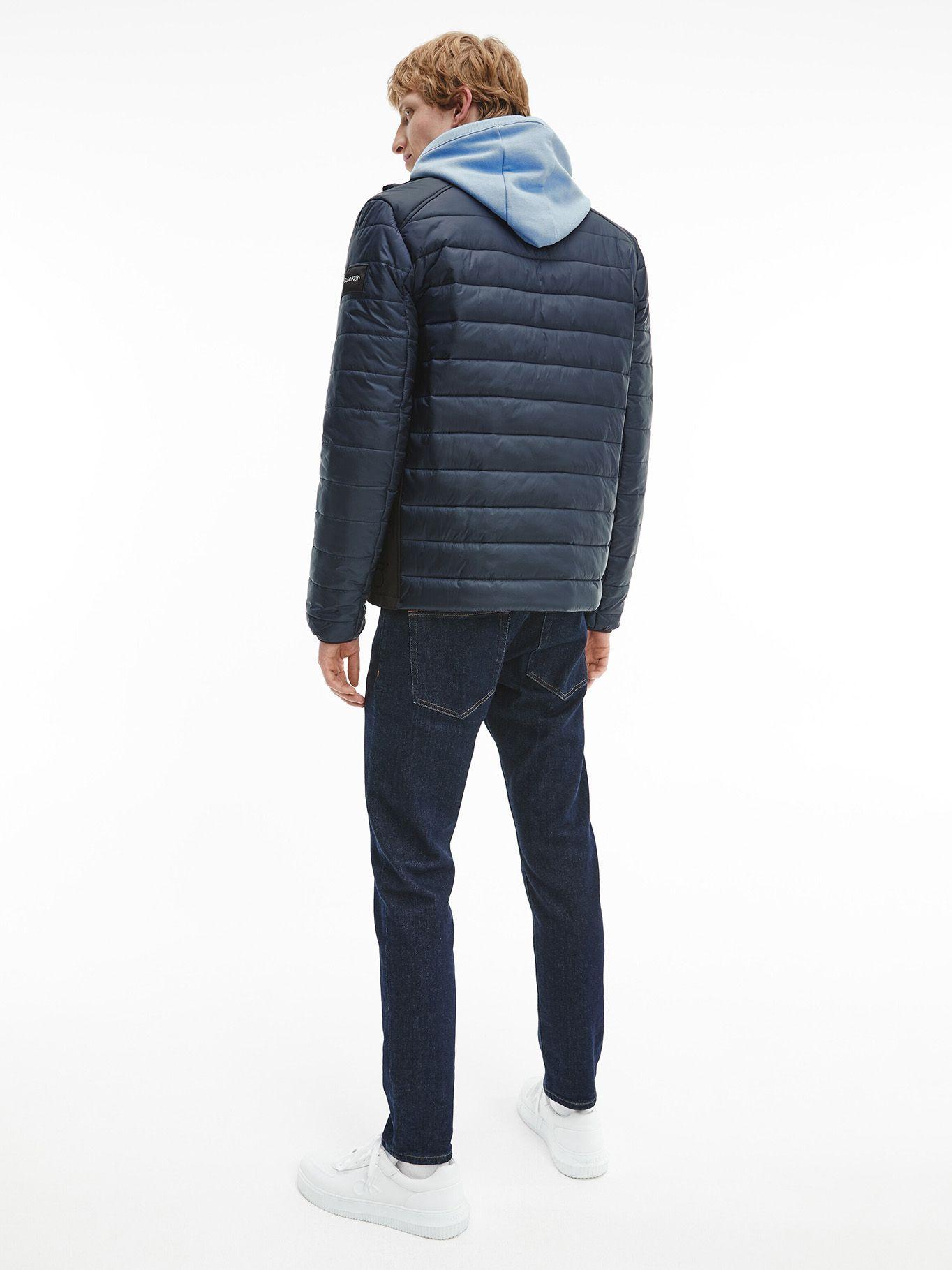 Parka Essential Side Azul Calvin Klein-2