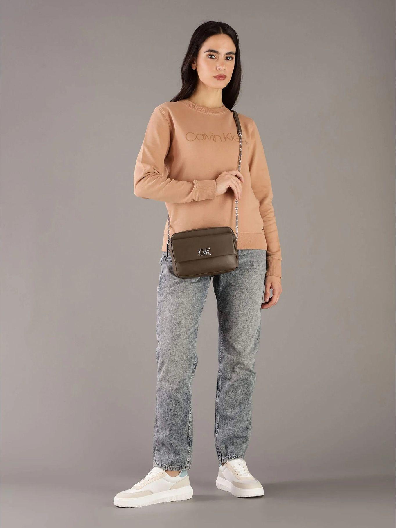 Bandolera Ck Pocket Cafe Calvin Klein-3