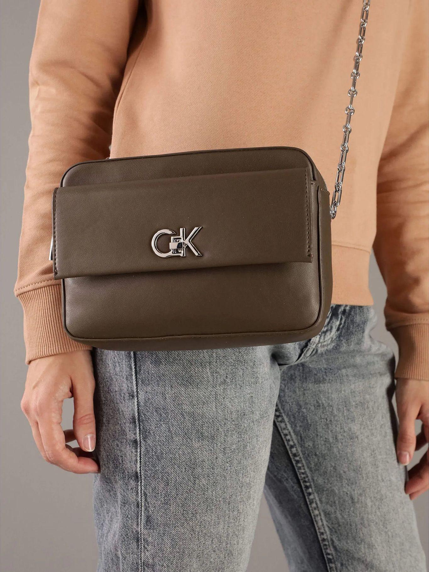 Bandolera Ck Pocket Cafe Calvin Klein-4