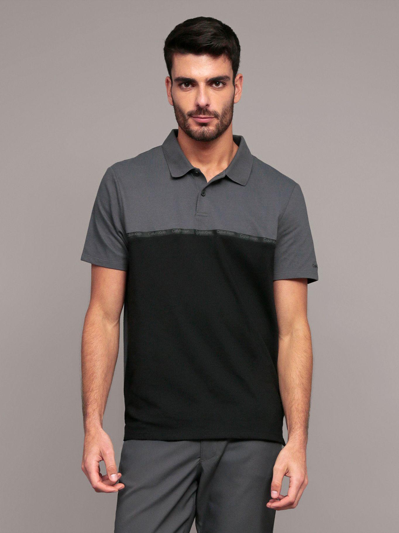 Polo iconic Negro Calvin Klein-0