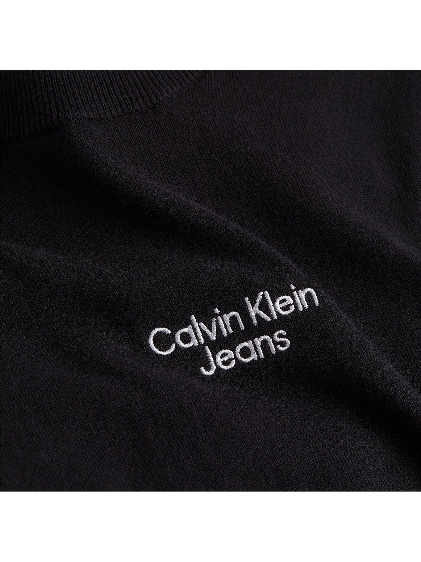 Suéter Stacked Negro BEH Calvin Klein-3