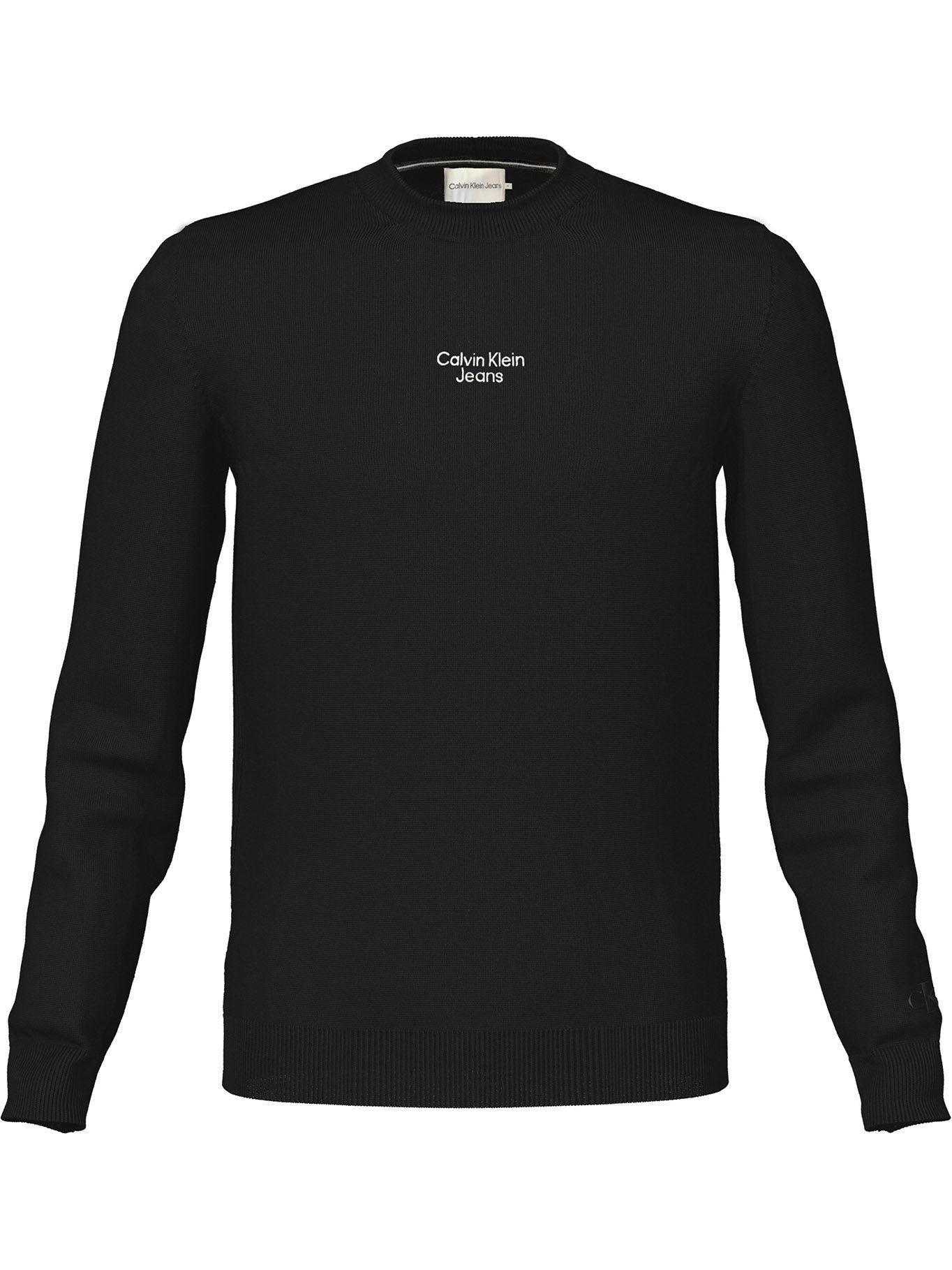 Suéter Stacked Negro BEH Calvin Klein-0