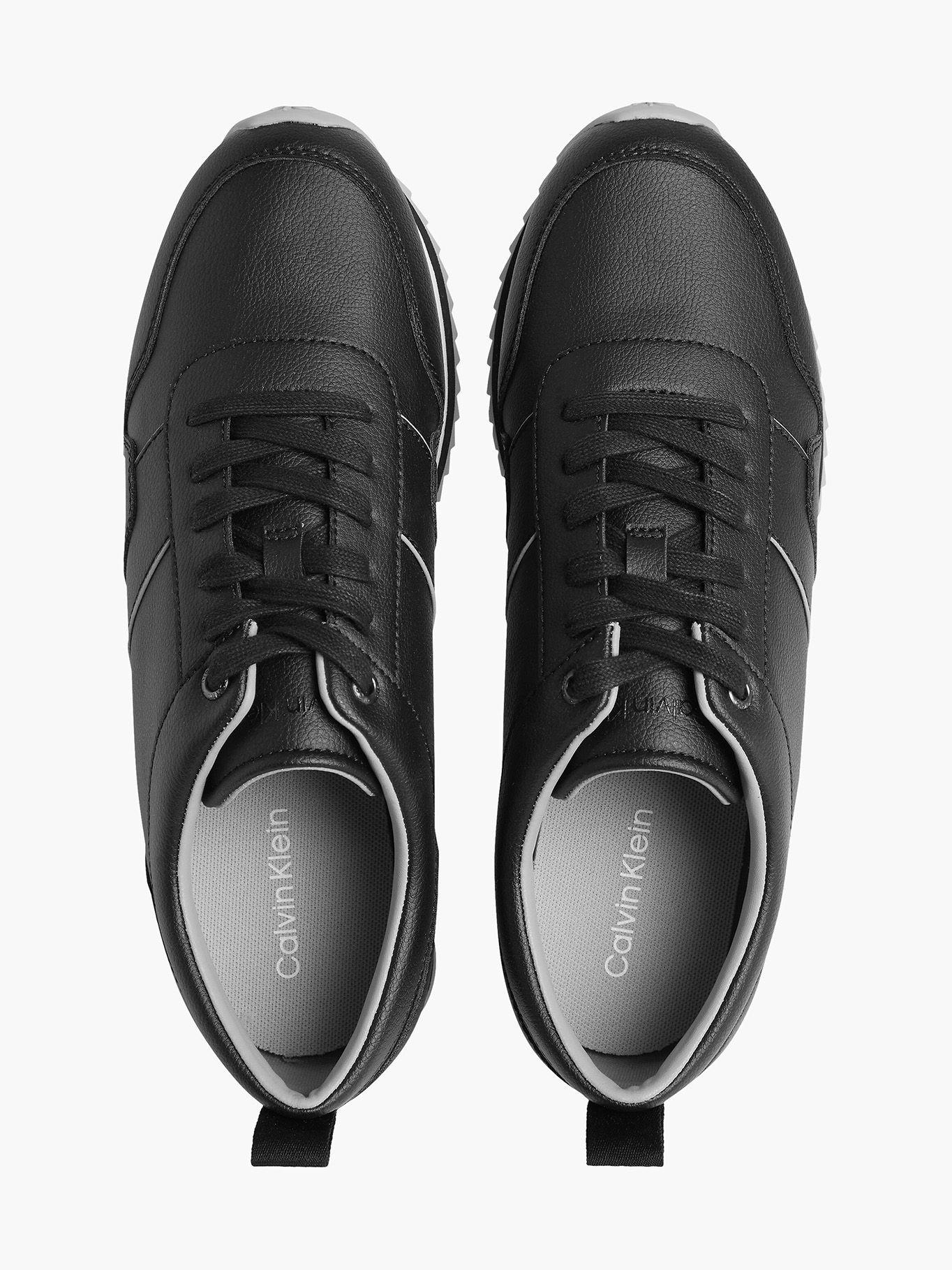 Zapatilla Low Top Lace Up Vegan Negro Calvin Klein-2