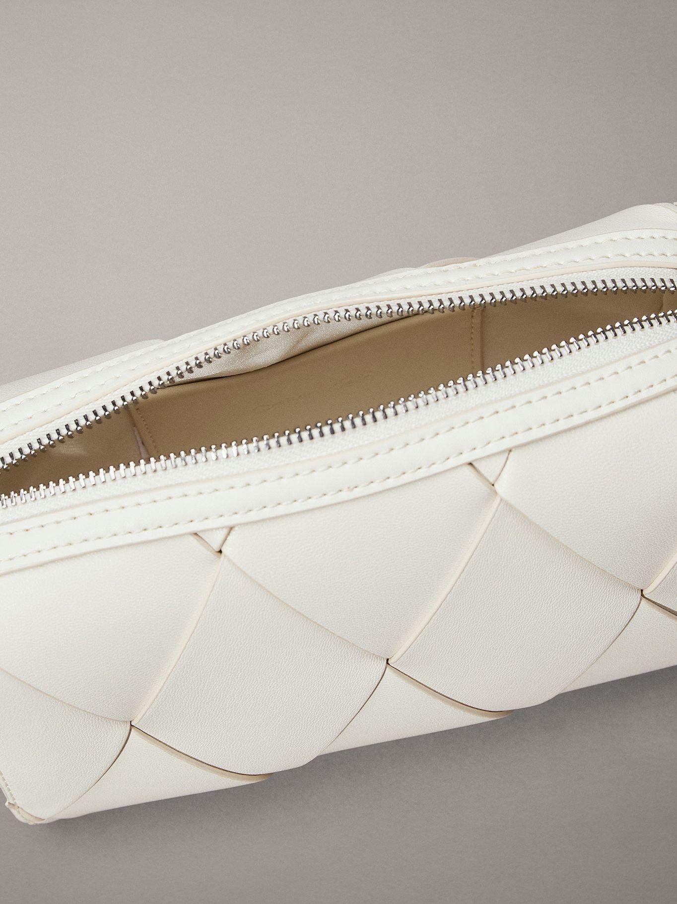 Bandolera Ck Woven Blanco Calvin Klein-2