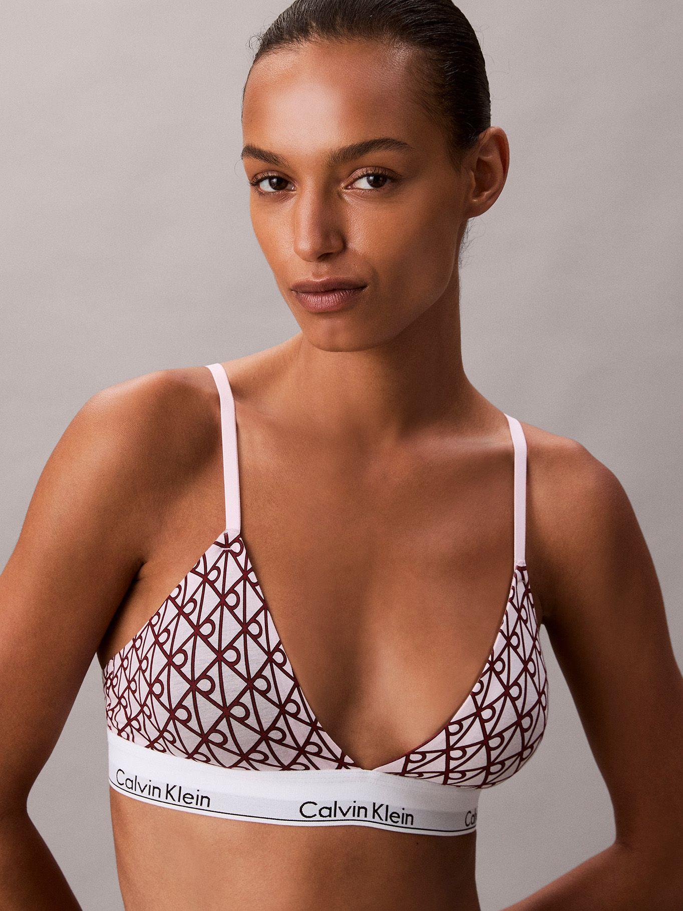 Bralette Triangular Icon Cotton Multicolor Calvin Klein-3