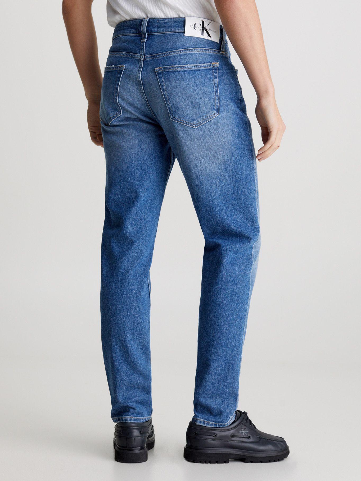 Jeans Regular Taper Azul Calvin Klein-2