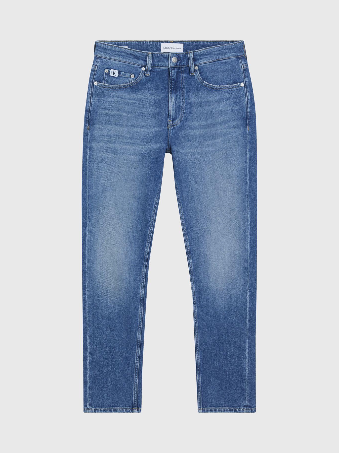 Jeans Regular Taper Azul Calvin Klein-4