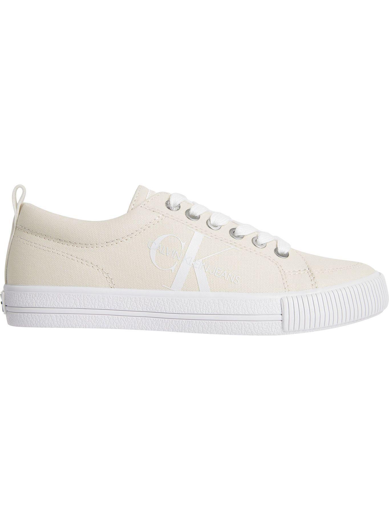 Zapatilla Urbana Vulcanized Lace Crema Calvin Klein-0