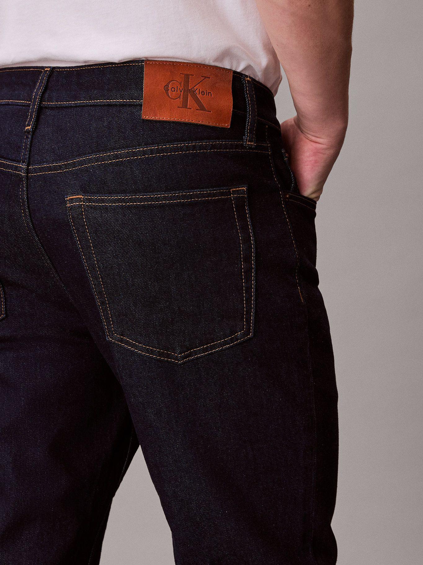 Jeans Slim Classic Rinse Negro Calvin Klein-5