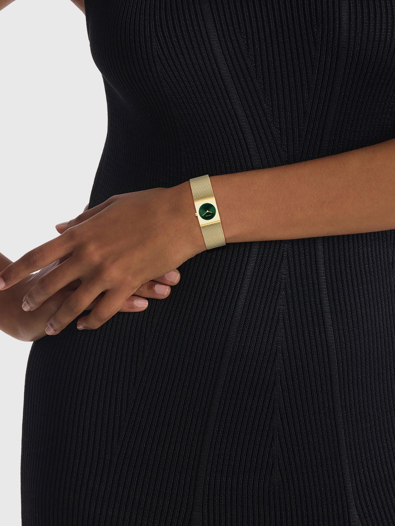 Reloj con Brazalete de Malla Dorado Calvin Klein-3