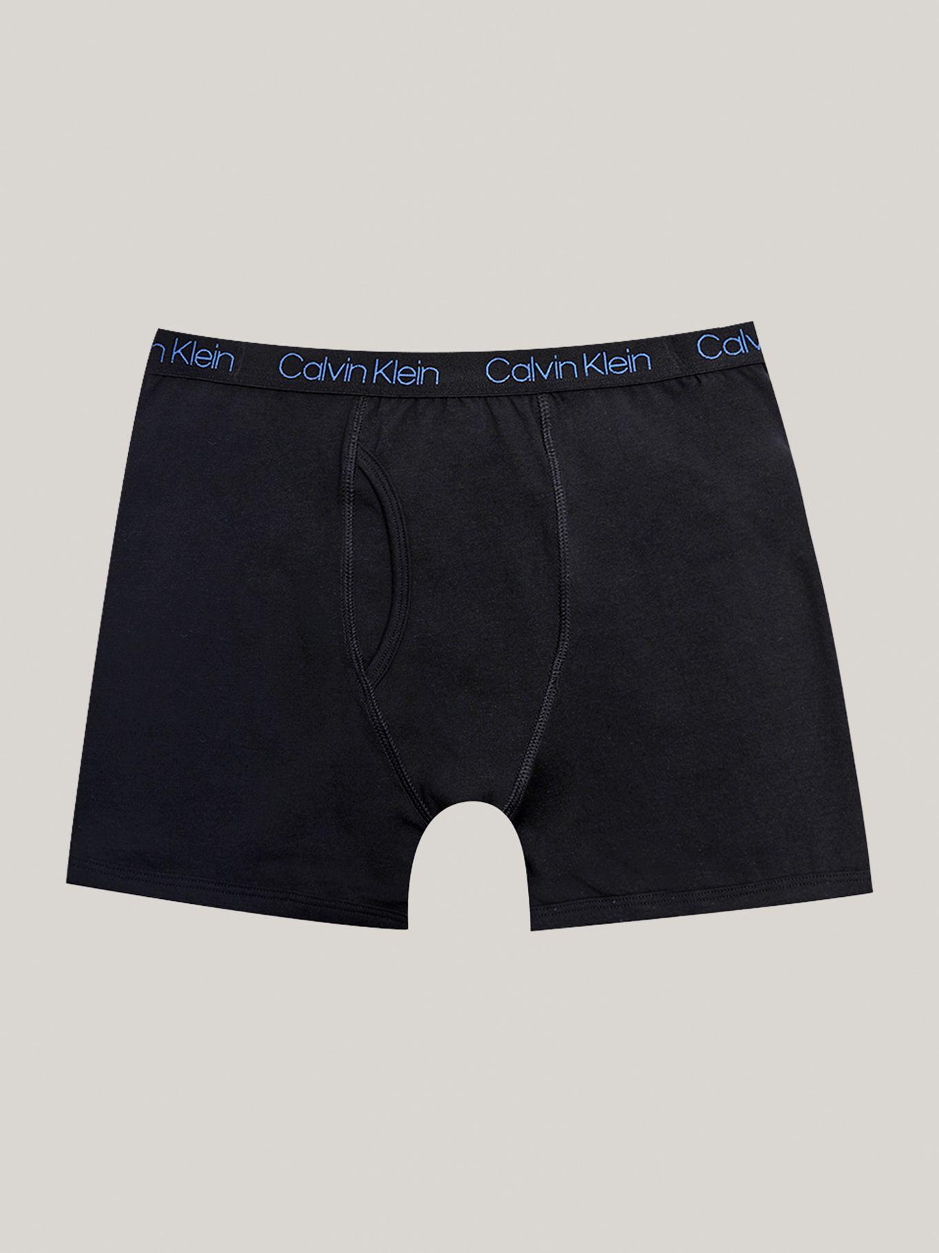 Pack 5 Bóxers Brief Niño Cot Stretch Negro Calvin Klein-1
