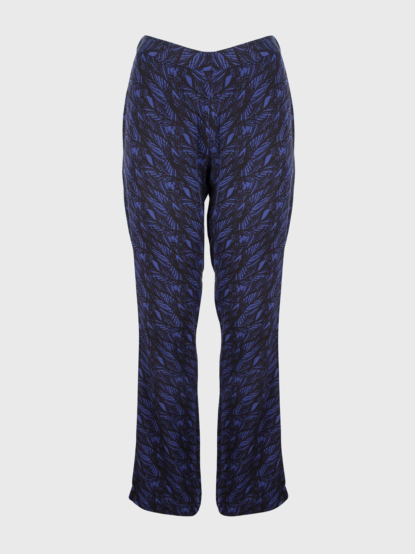 Pantalón Pijama Viscose Azul CK2 Calvin Klein-0