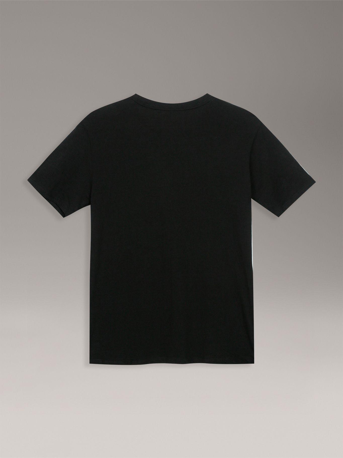 Polera Niño Con Monograma Para Niño Negro Calvin Klein-1