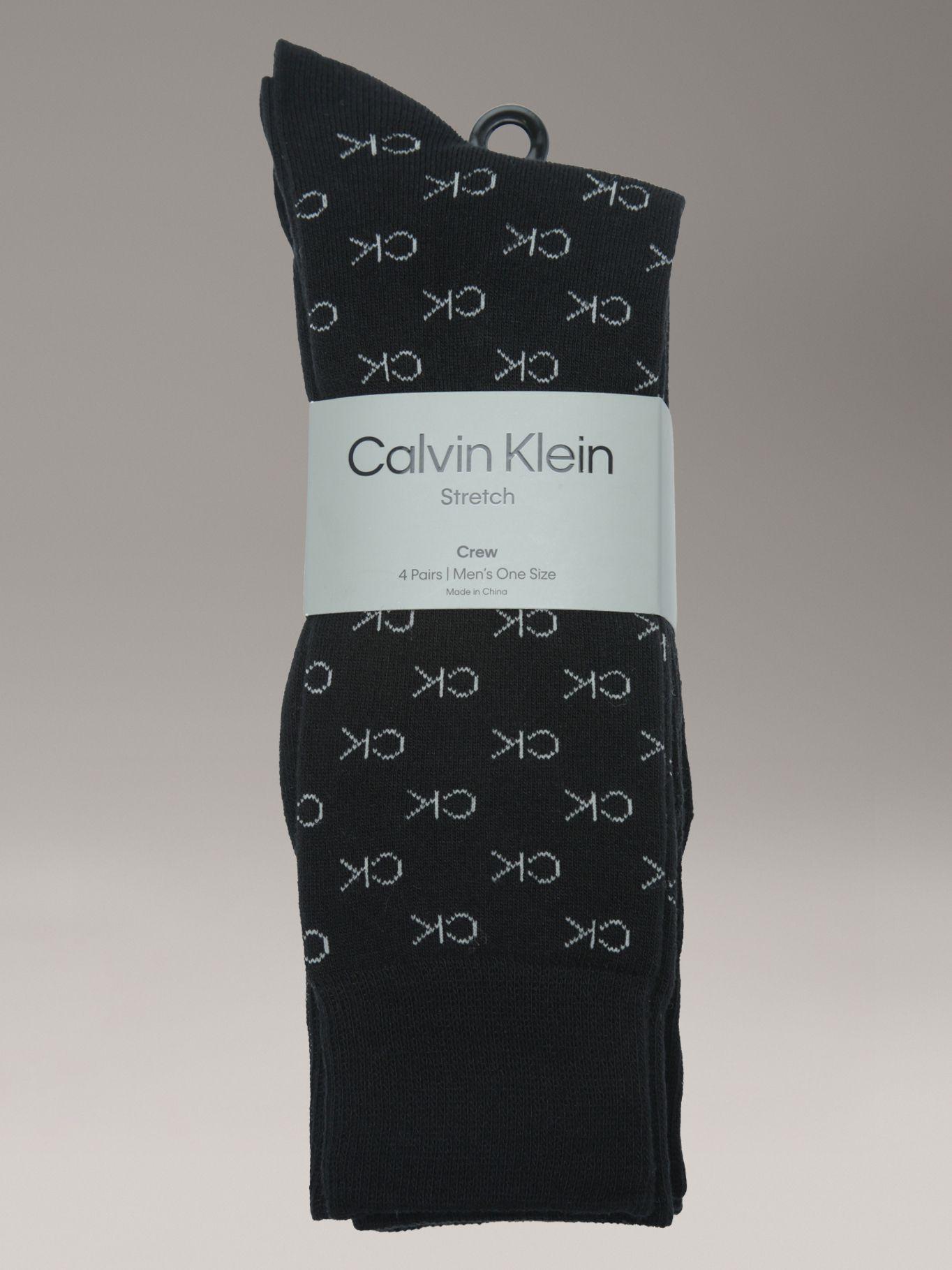 Pack de 4 Calcetines de Vestir Negro Calvin Klein-2