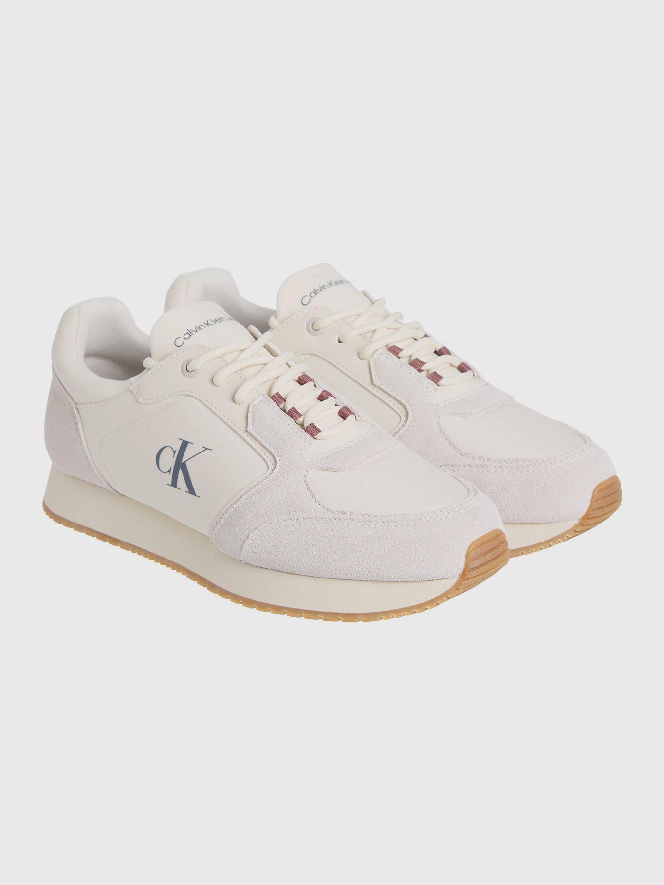 Zapatillas Runner Lace Up Beige 0GF Calvin Klein-0
