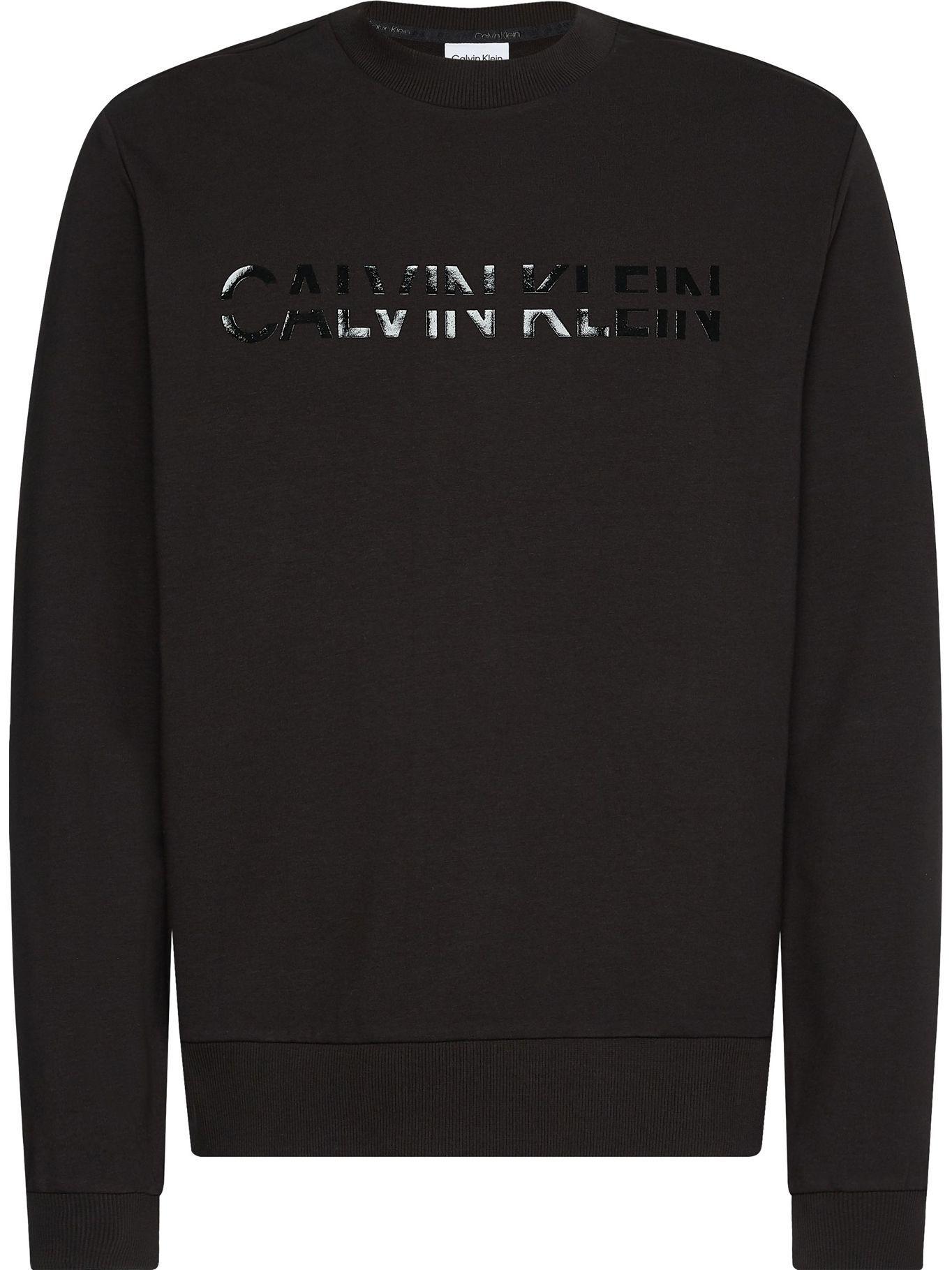 Polerón Matt Split Negro Calvin Klein-0