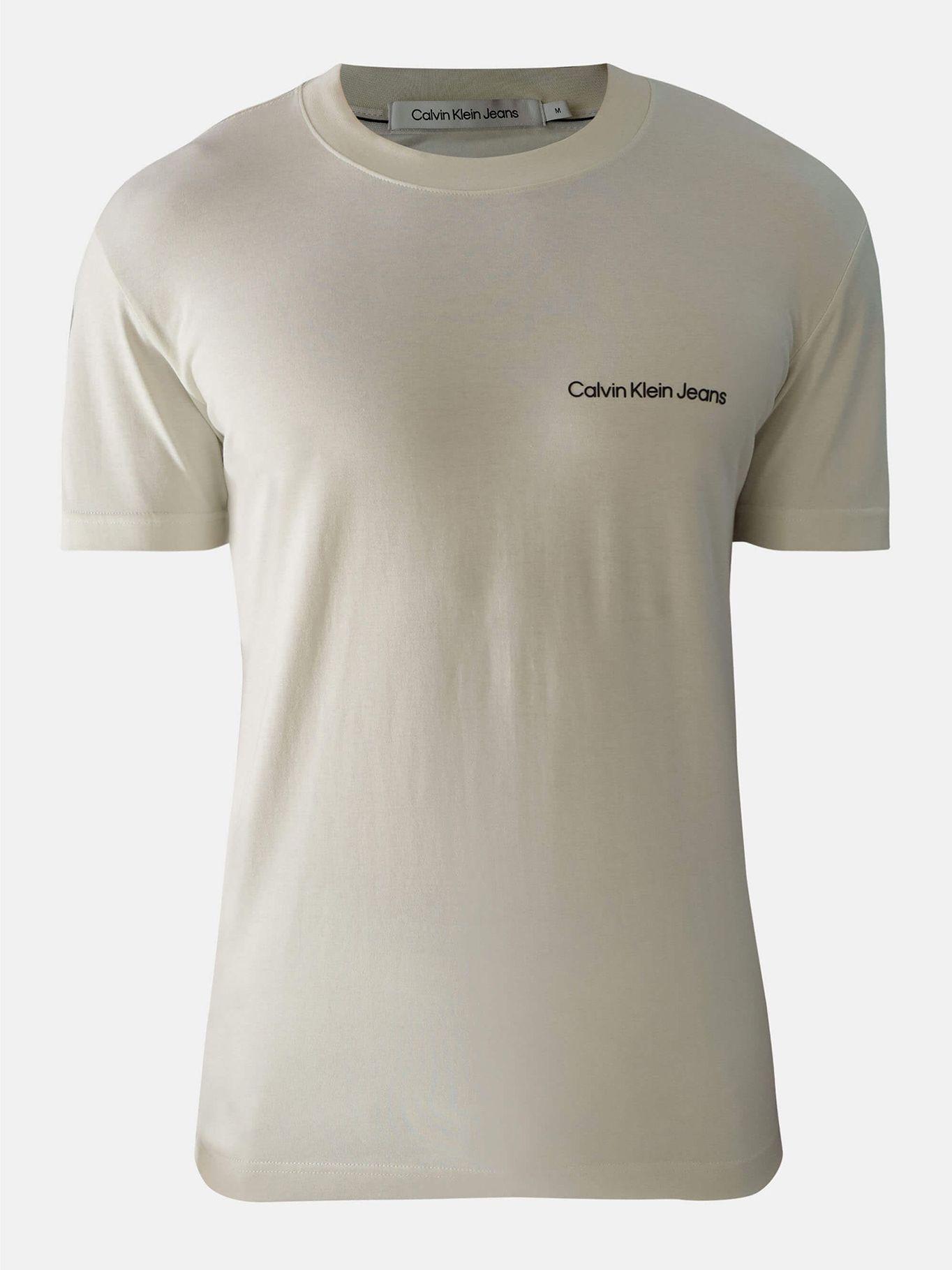 Polera Institutional Blanco Calvin Klein-4