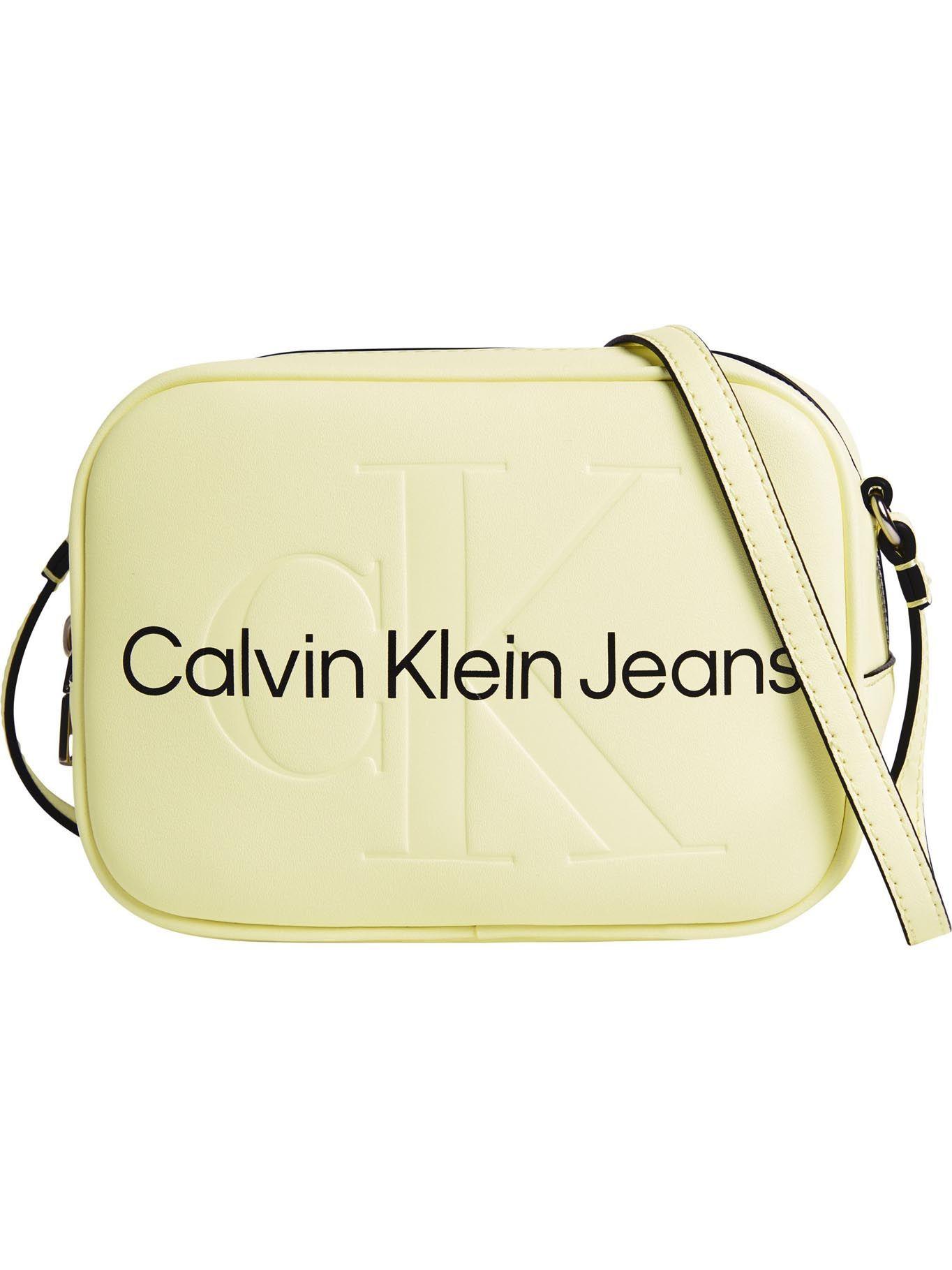 Bandolera Sculpted Amarillo Calvin Klein-0