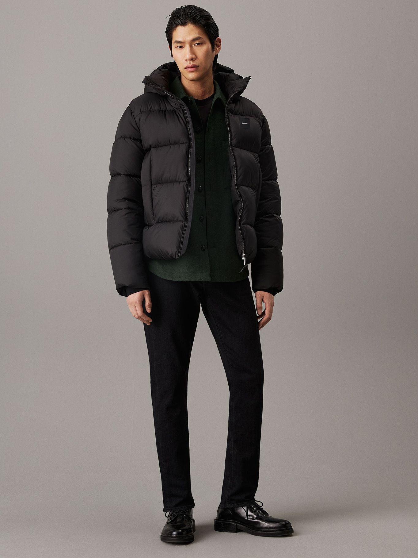 Parka con Gorro Quilt Puffer Negro Calvin Klein-1