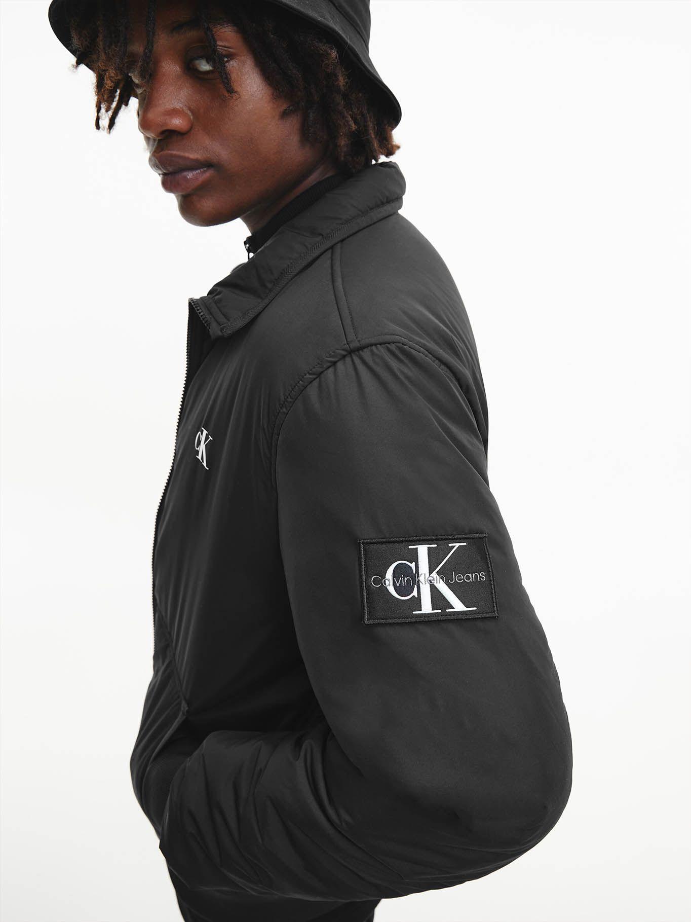 Chaqueta con cierre de cremallera y relleno reciclado Negro Calvin Klein-3