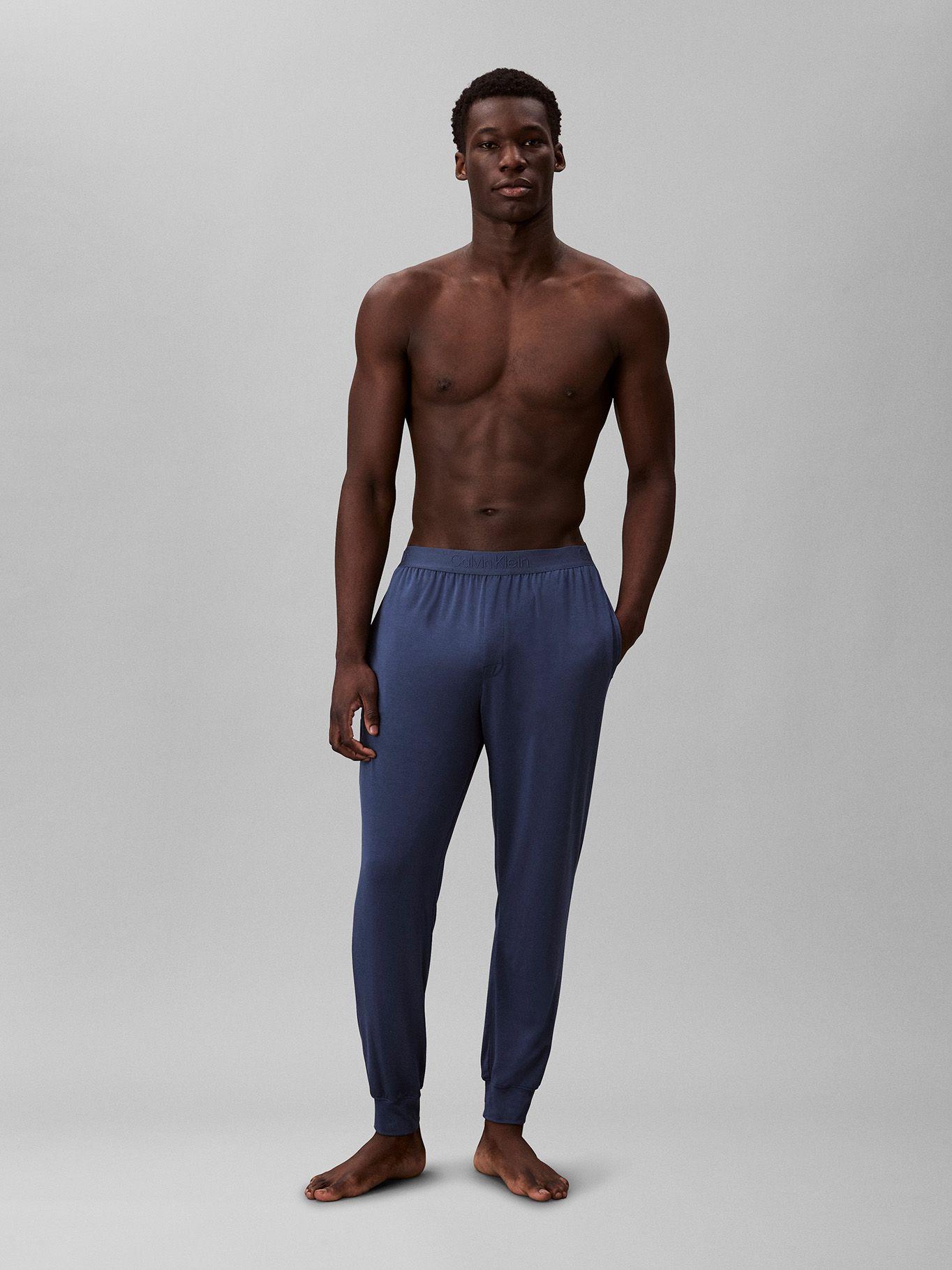 Pantalón de Chándal Ultra Soft Modal Azul Calvin Klein-0