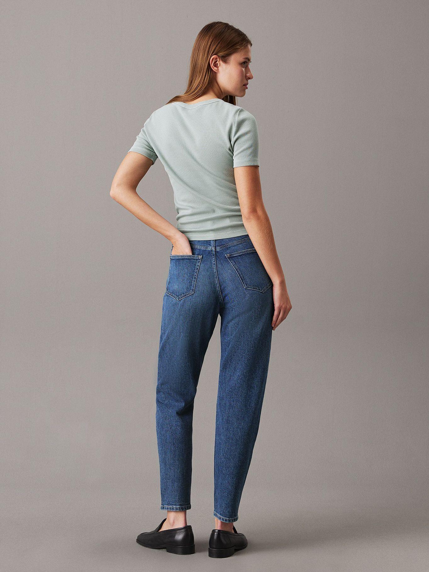 Mom jeans Azul Calvin Klein-2