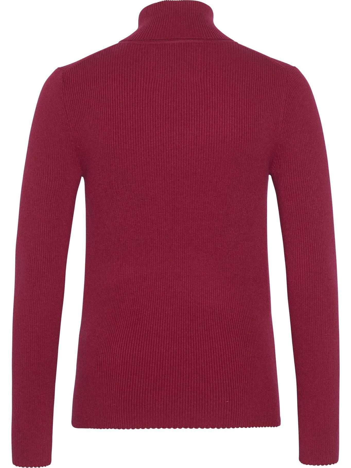 Suéter Cuello Alto Rojo Calvin Klein-1