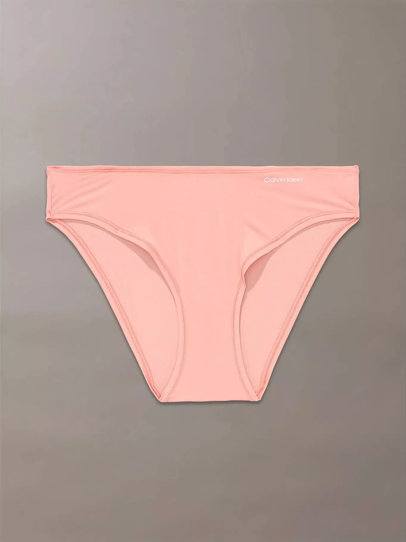 Calzón Bikini Ideal Stretch Micro Rosado Calvin Klein-4