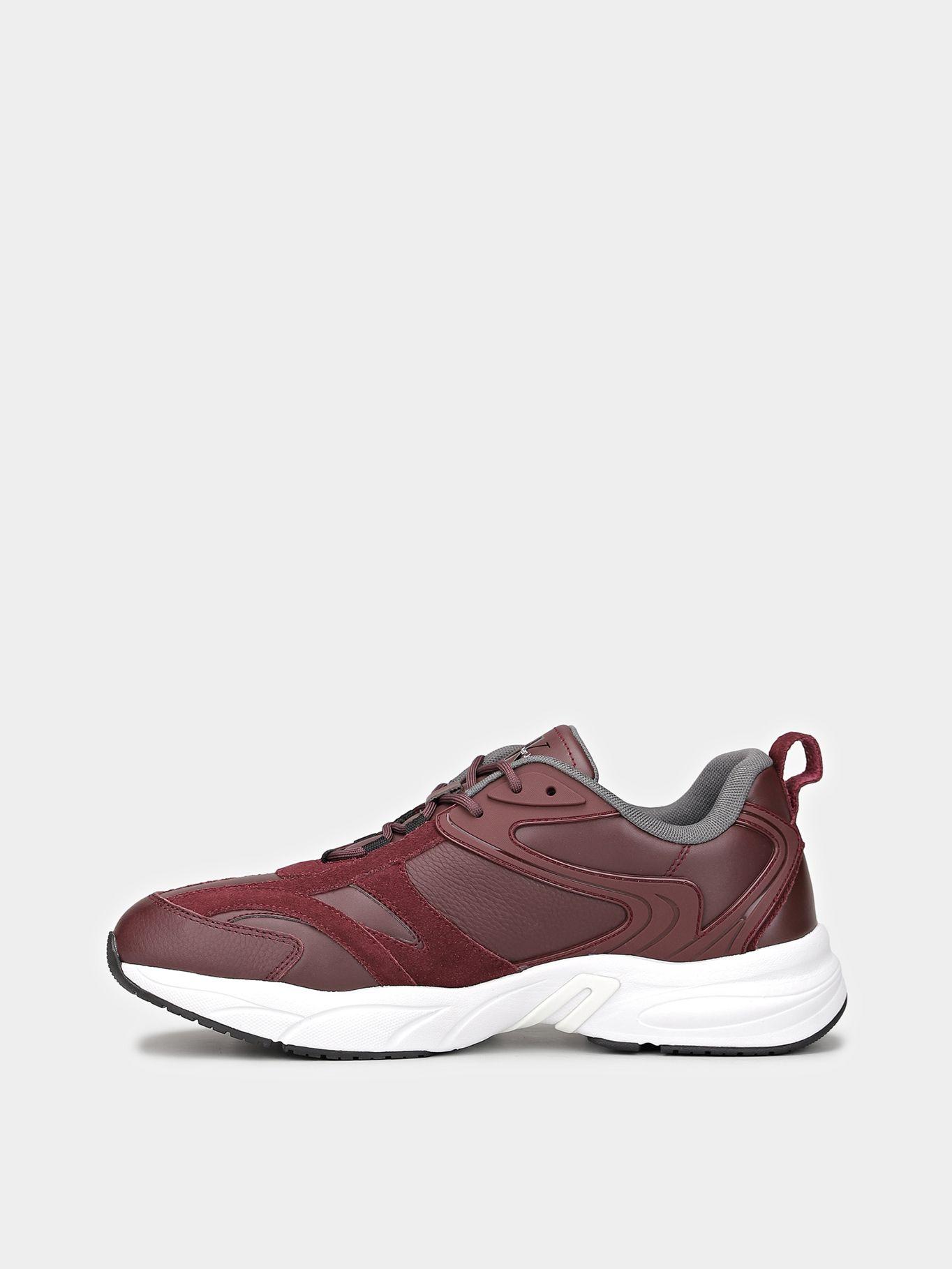 Zapatillas Retro Tennis Low 0KX Burdeo Calvin Klein-2