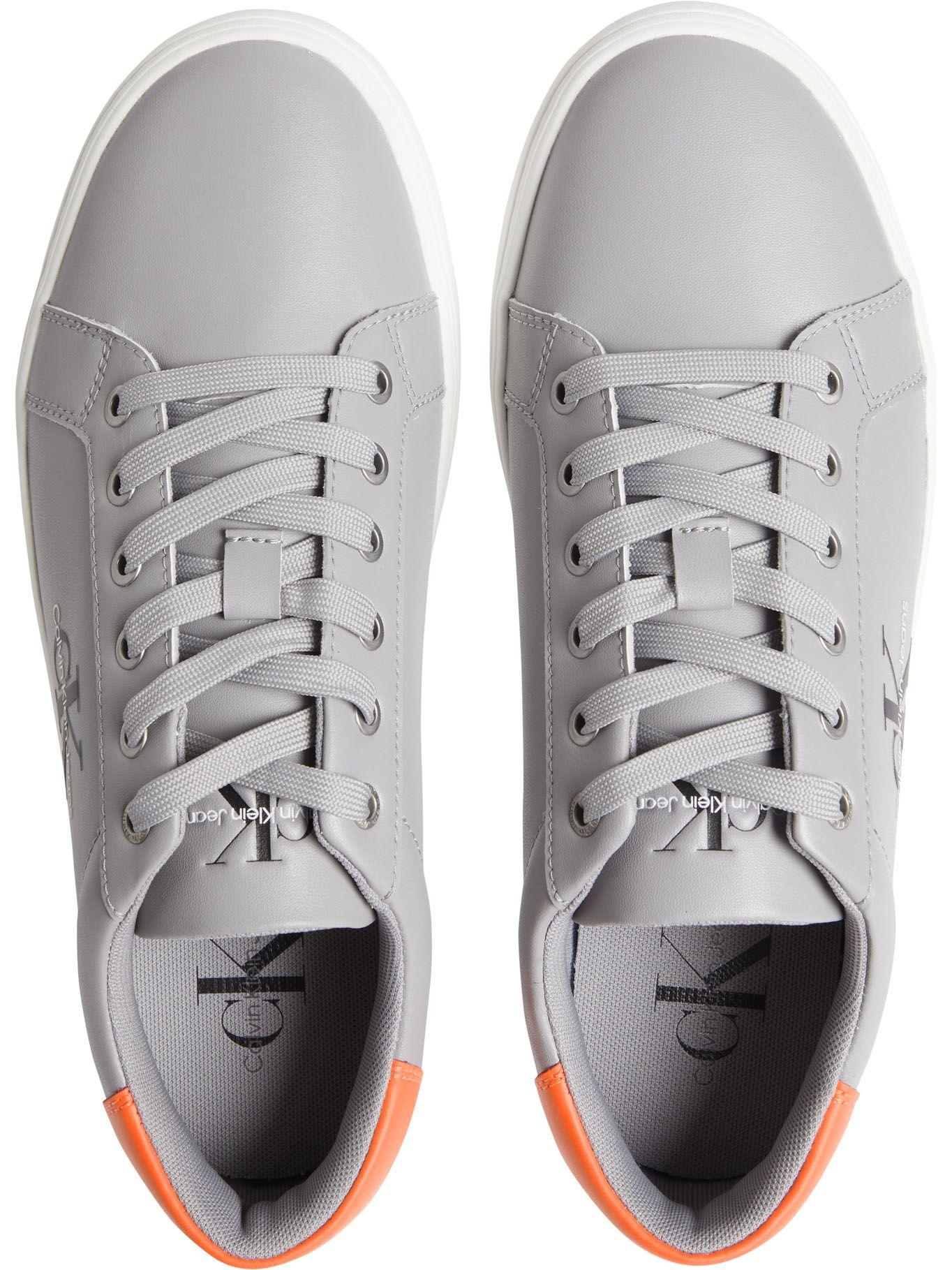 Zapatilla Classic Cupsole Lace Up Low Gris Calvin Klein-2