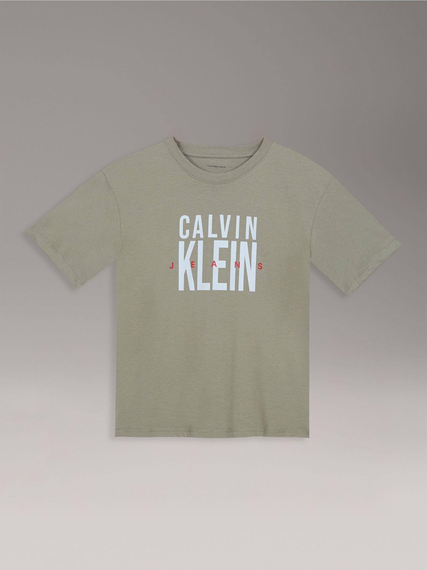 Polera Niño Bold Ckj Graphic Verde Calvin Klein-0