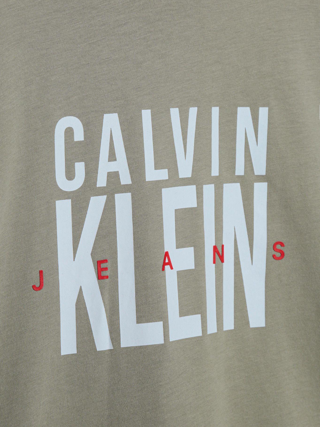 Polera Niño Bold Ckj Graphic Verde Calvin Klein-2