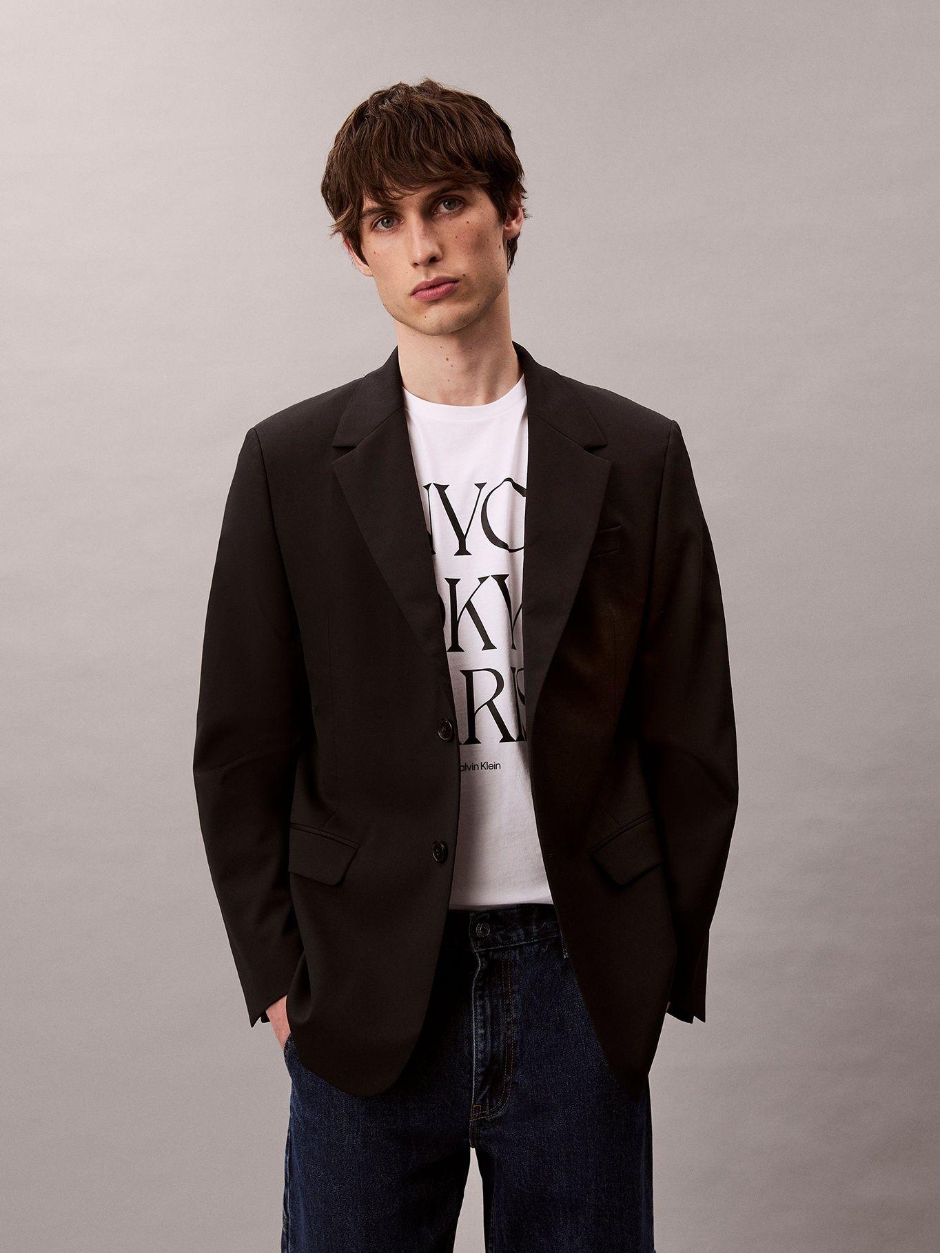 Polera con Gráfico Flagship City Blanco Calvin Klein-4