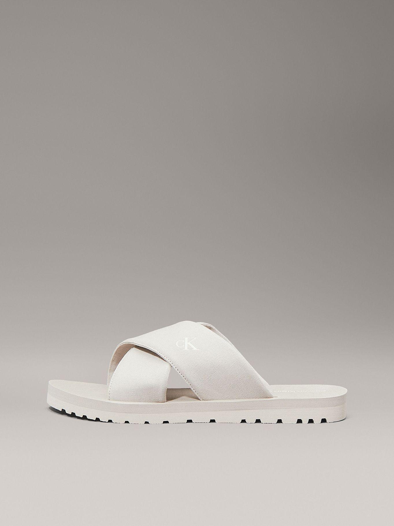 Sandalias de Lona Cross Gris Calvin Klein-5