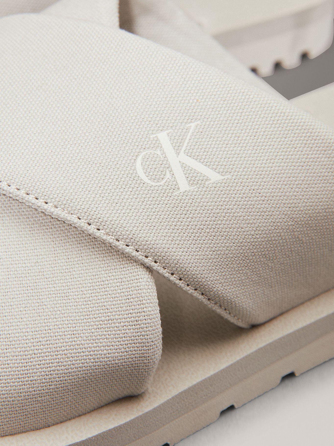 Sandalias de Lona Cross Gris Calvin Klein-6