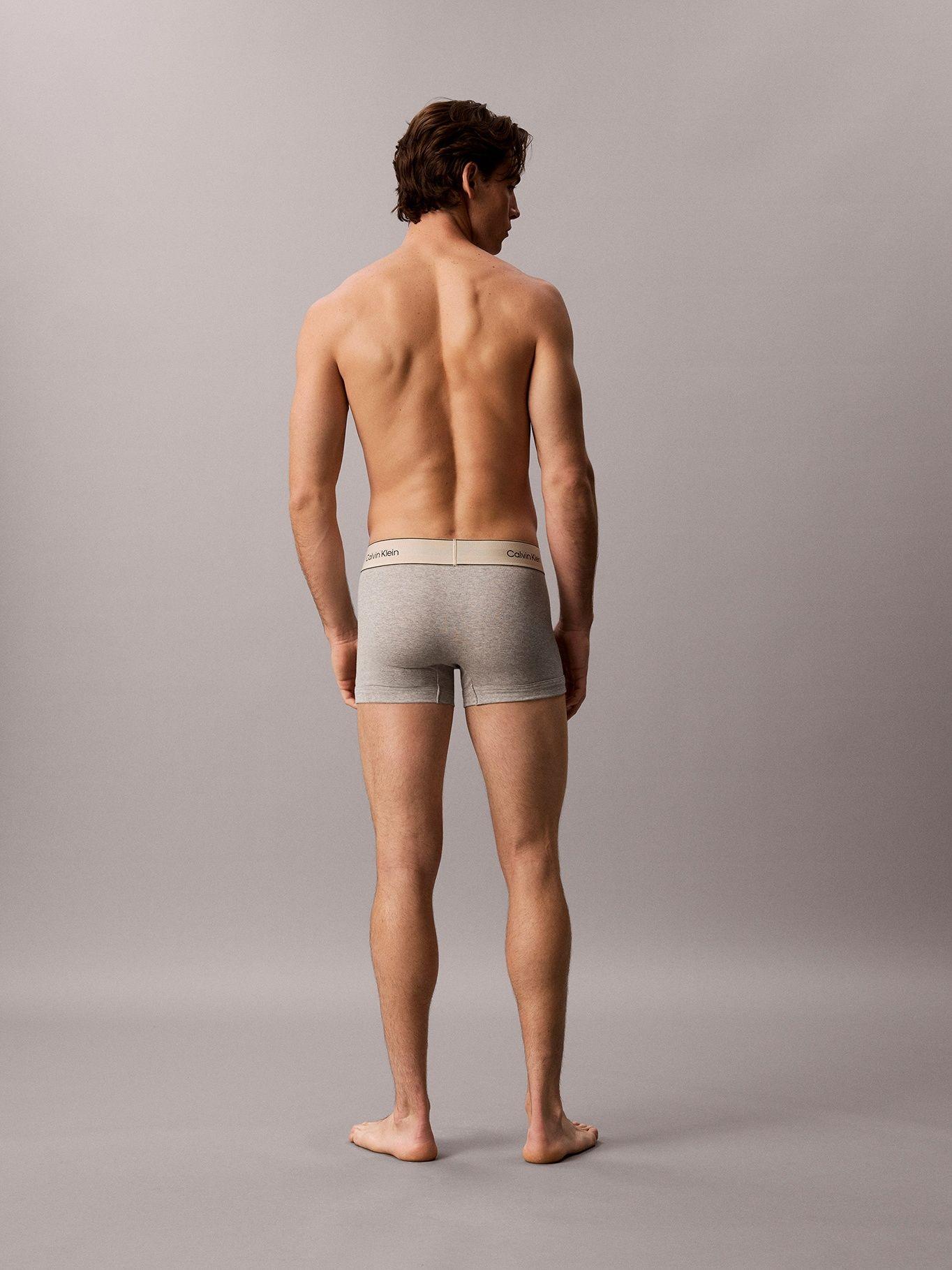 Pack 3 Bóxers Trunk Pima Cotton Multicolor Calvin Klein-3
