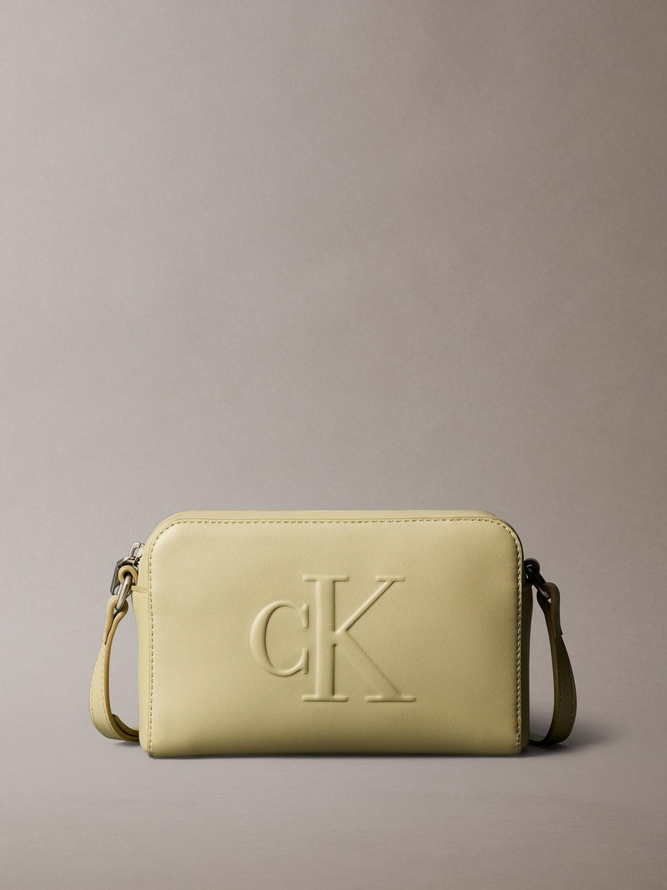 Bandolera Sculpted Verde Calvin Klein-0