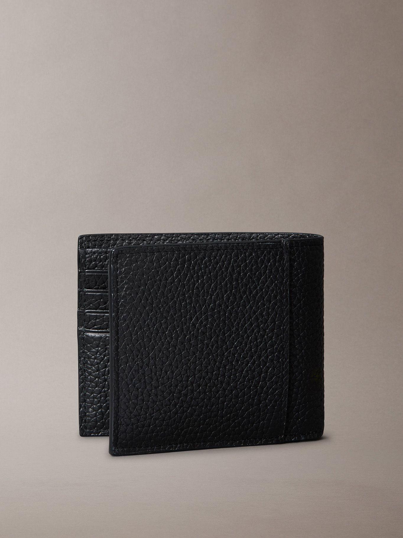 Billetera Billfold con Monedero Negro Calvin Klein-1