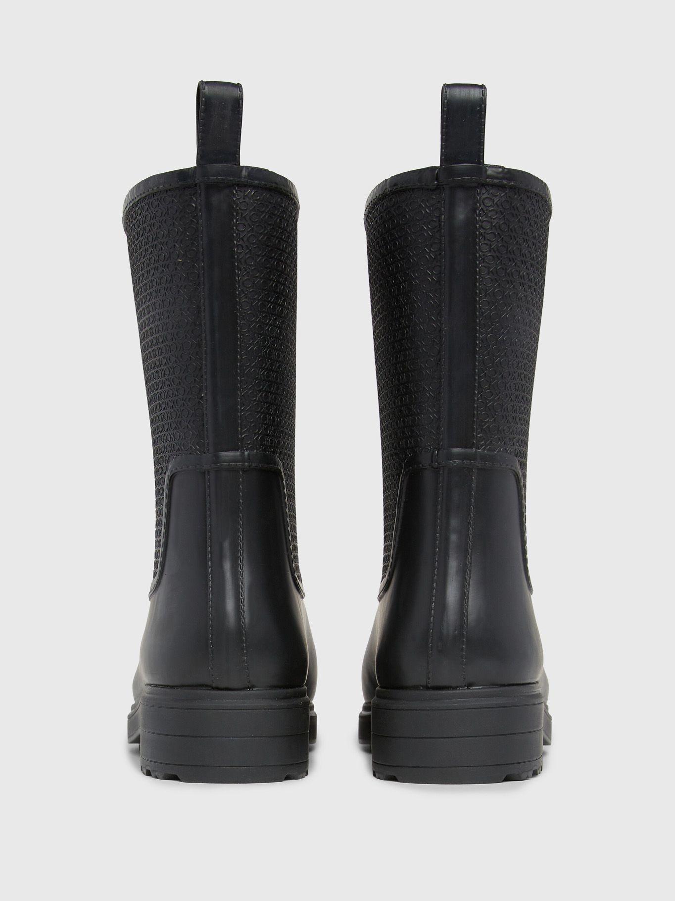 Botas Essential De Lluvia 706 Negro Calvin Klein-1