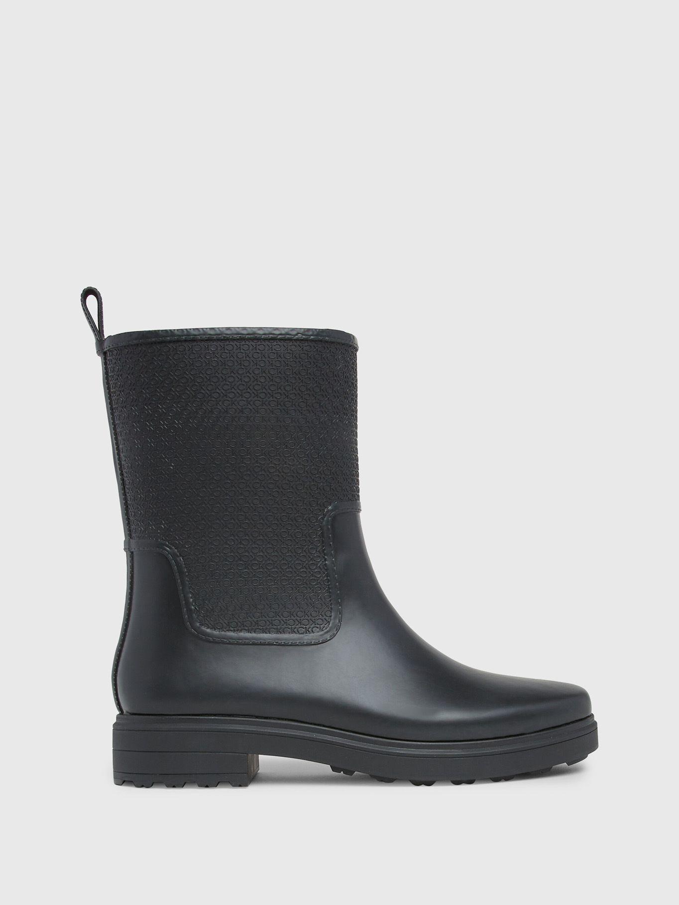 Botas Essential De Lluvia 706 Negro Calvin Klein-4
