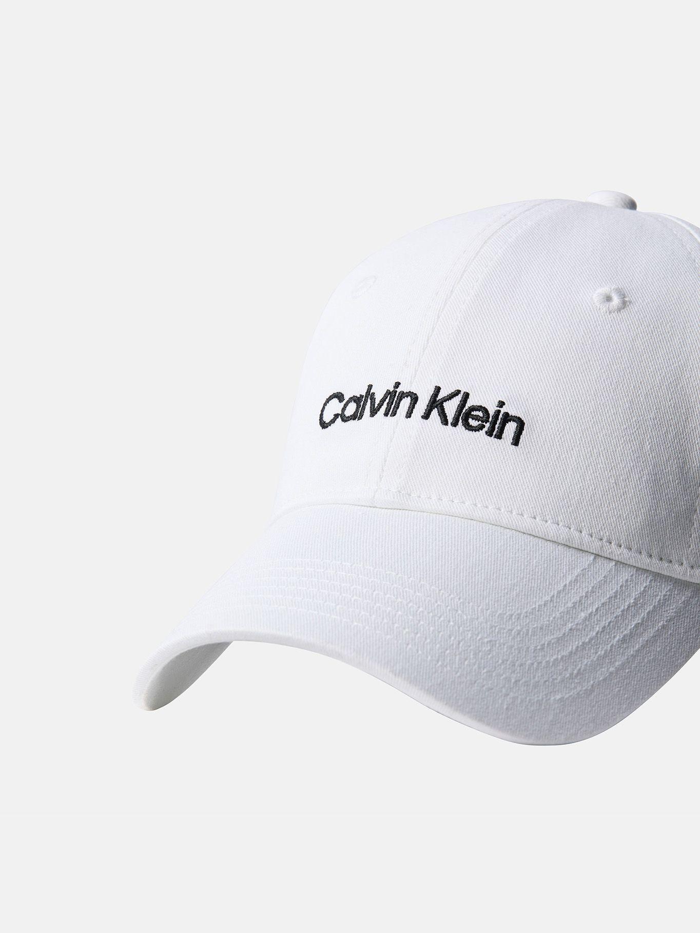 Jockey con Logo Bordado Blanco Calvin Klein 110-2