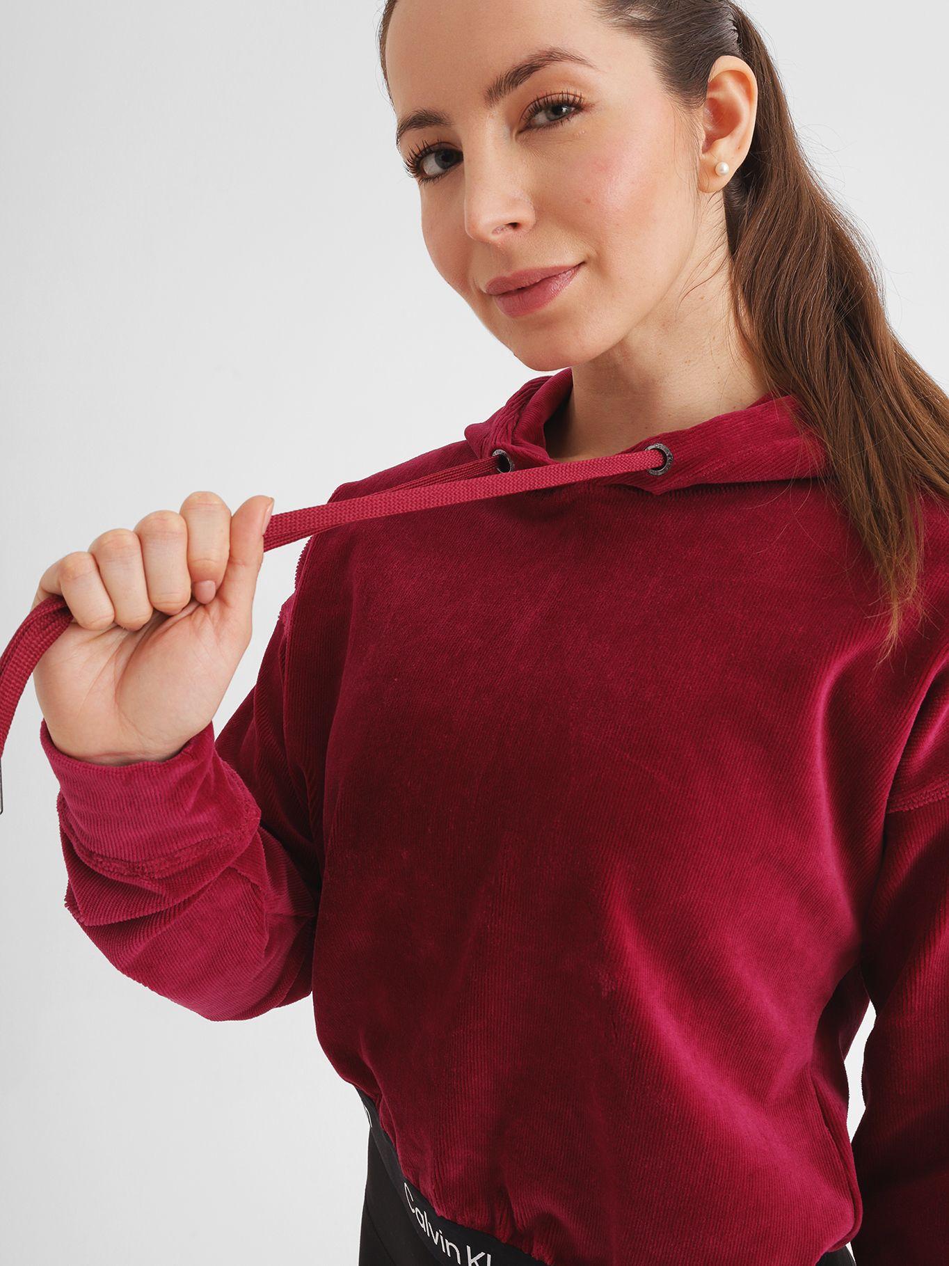 Polerón Logo Elastic Rojo Calvin Klein-3