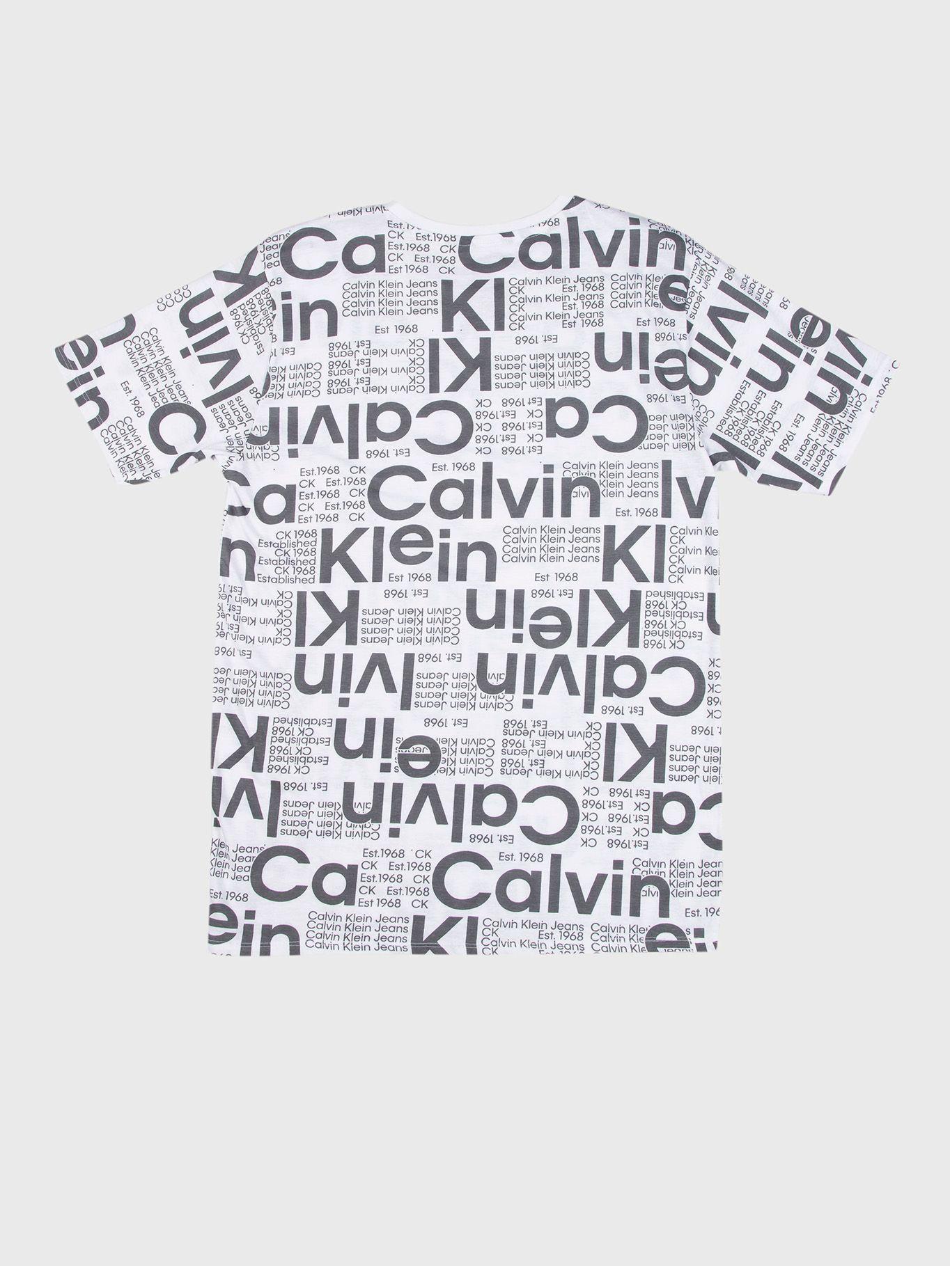 Polera Niño Run-On Blanco Calvin Klein-1