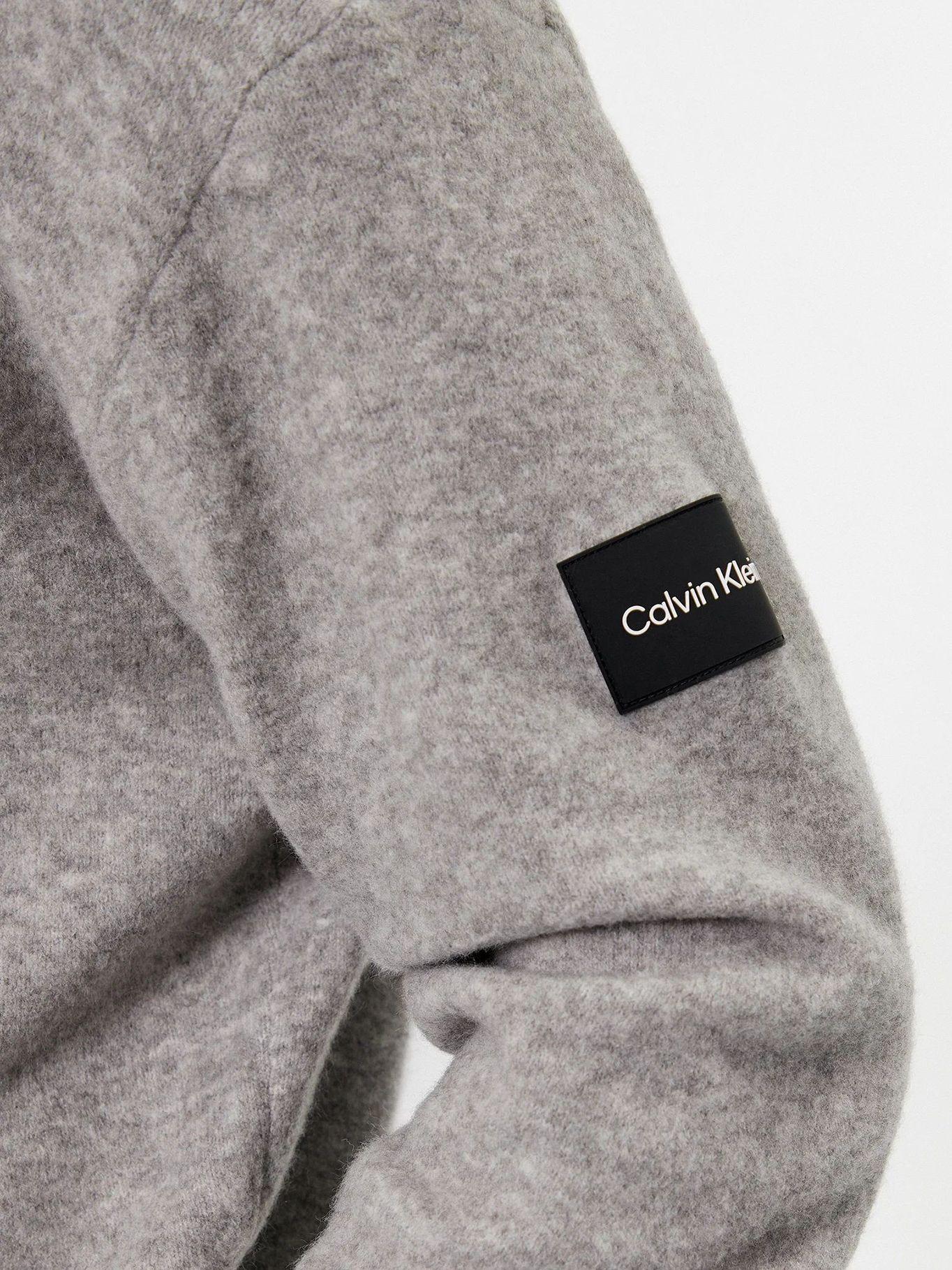 Sweater Lycra Blend Gris Calvin Klein-4
