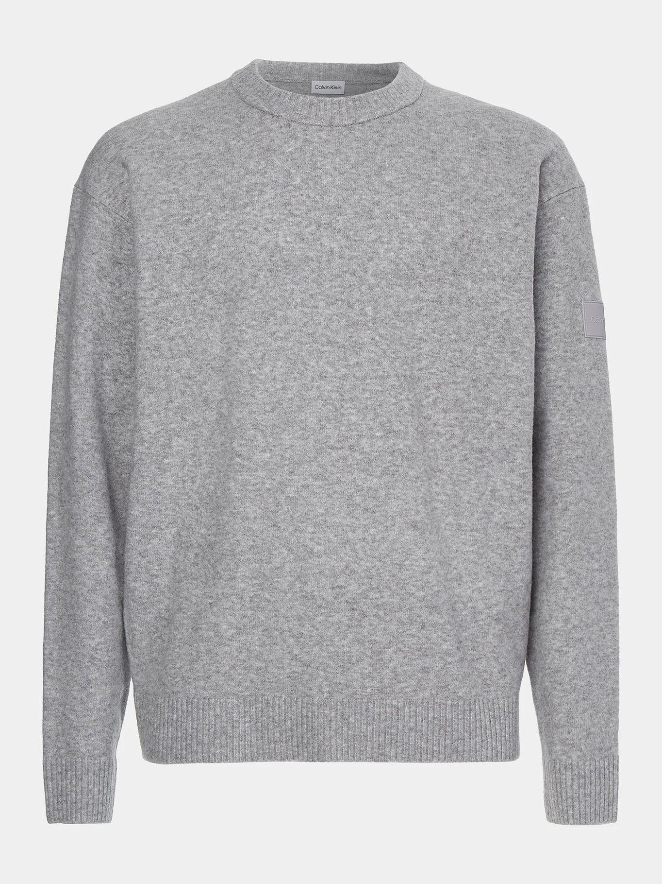 Sweater Lycra Blend Gris Calvin Klein-6