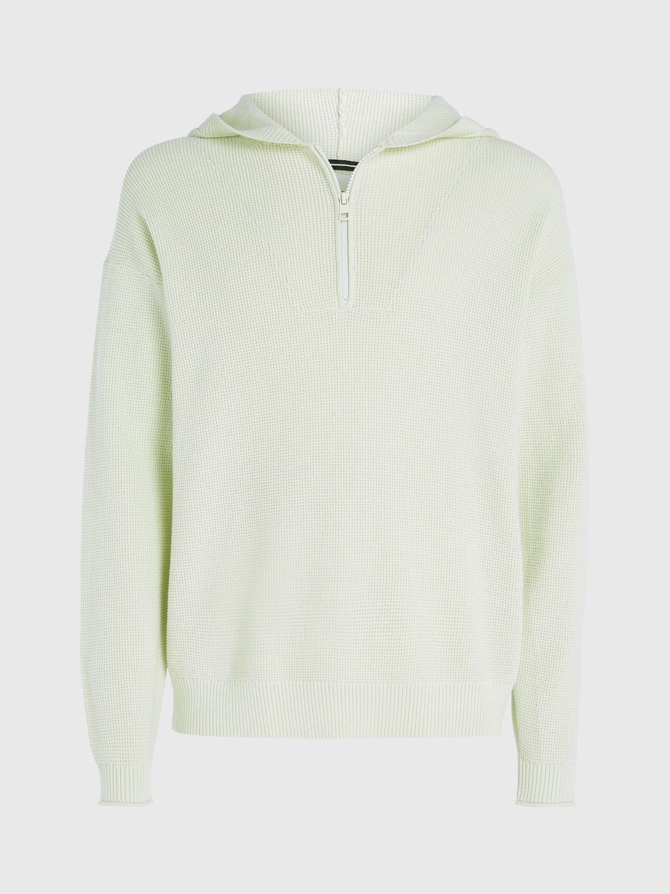 Sweater con Gorro Badger Verde Calvin Klein-4