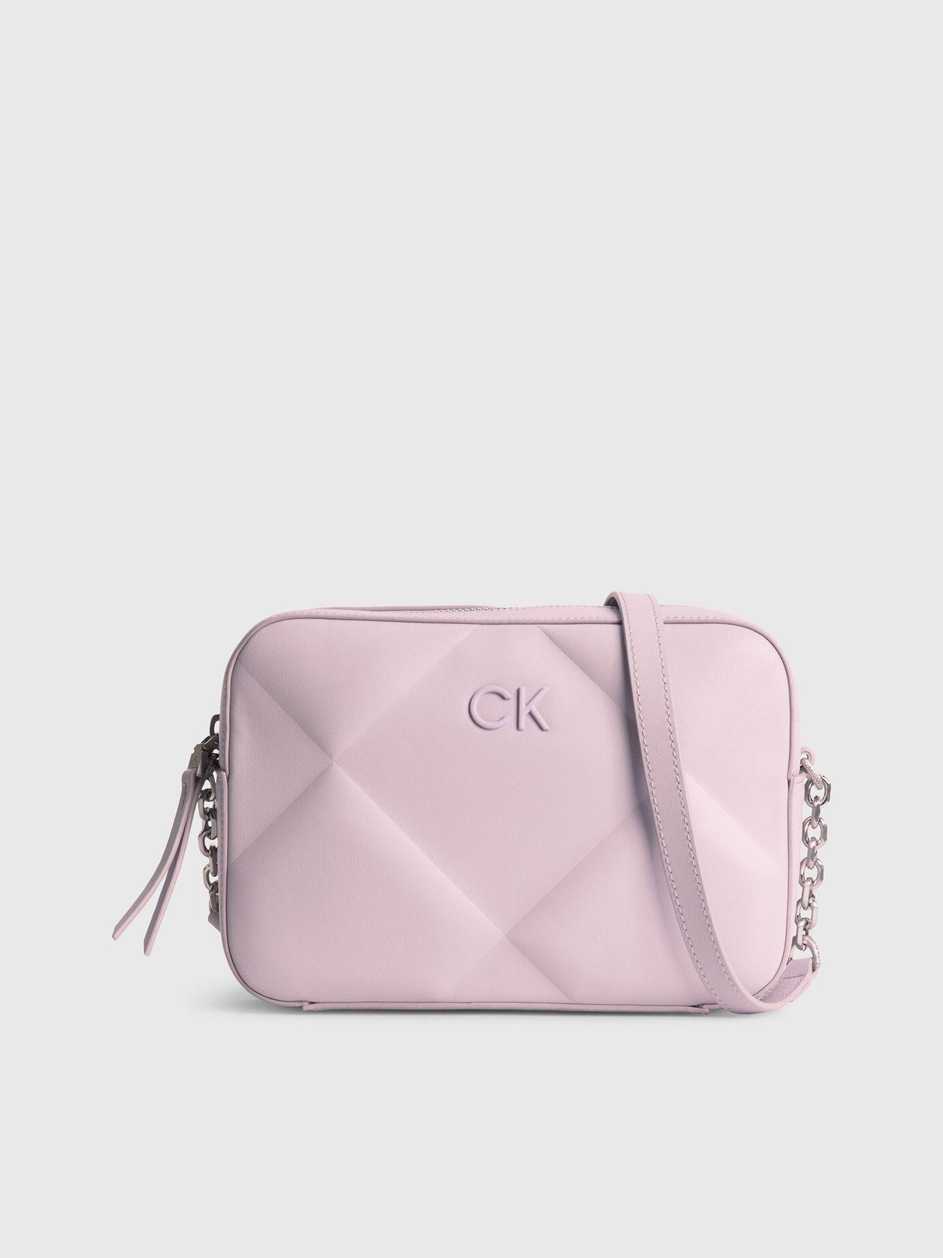 Bandolera Re-Lock Quilt Morado Calvin Klein-0