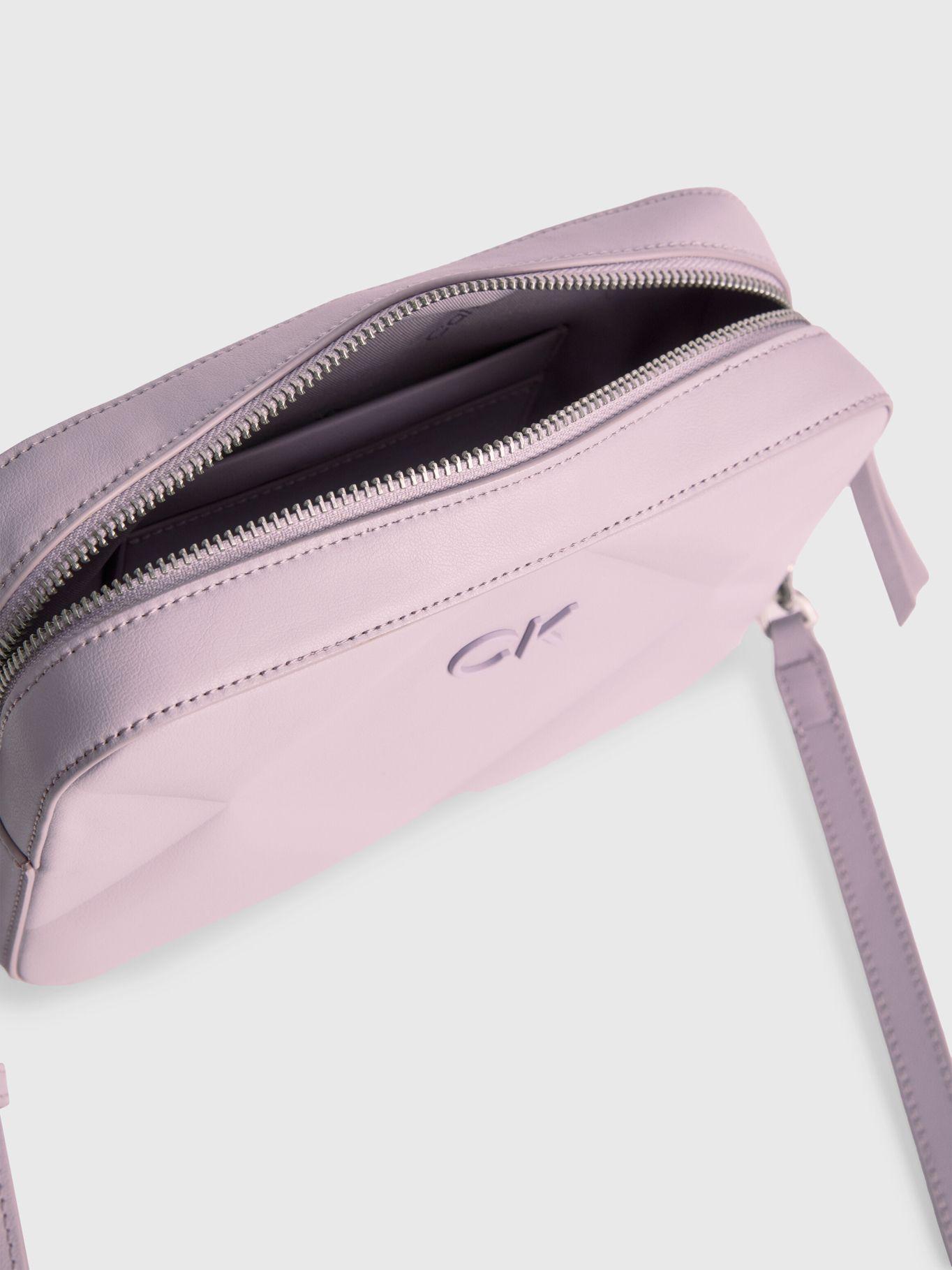 Bandolera Re-Lock Quilt Morado Calvin Klein-2